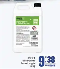 Gruppo di Palo Rigel detergente lavastoviglie offerta