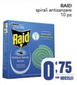 Gruppo di Palo Raid spirali antizanzare offerta