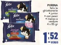 Gruppo di Palo Purina Felix le ghiottonerie junior offerta