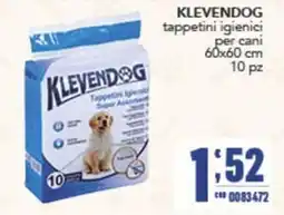 Gruppo di Palo Klevendog tappetini igienici per cani offerta