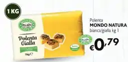 SuperW Polenta Gialla Mondo Natura offerta