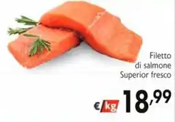 SuperW Filetto di salmone Superior fresco offerta