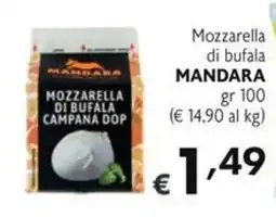 SuperW Mozzarella di bufala Mandara offerta