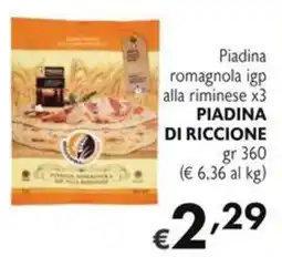 SuperW Piadina di Riccione offerta
