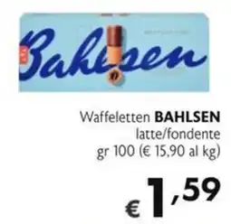 SuperW Waffeleitten BAHLSSEN latte/fondente offerta