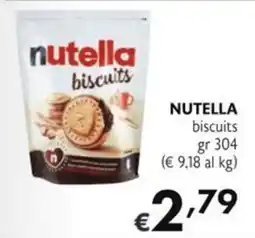SuperW Nutella biscuits offerta