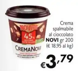 SuperW CremaNovi Crema spalmabile al cioccolato offerta