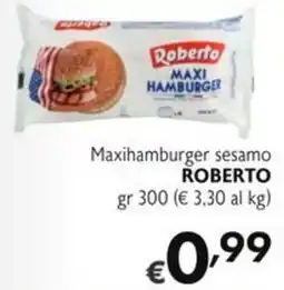 SuperW Maxihamburger sesamo ROBERTO offerta