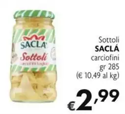 SuperW Sottoli carciofini offerta