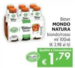 SuperW Bitter Mondo Natura offerta