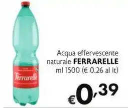 SuperW Acqua effervescente naturale Ferrarelle offerta