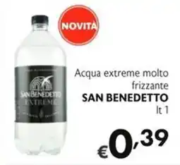 SuperW Acqua extreme molto frizzante San Benedetto offerta