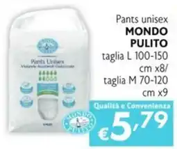 SuperW Pants unisex Mondo Pulito offerta