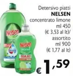 SuperW Detersivo piatti concentrato limone NELSEN offerta