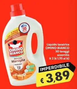 SuperW Detersivo Marsiglia Omino Bianco offerta