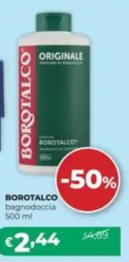 La Saponeria Borotalco bagnodoccia offerta
