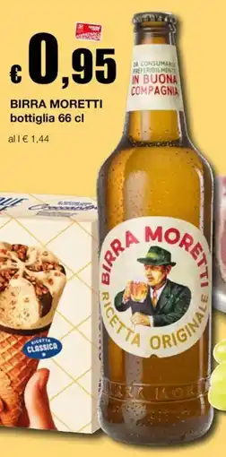 Sì con te Market Birra Moretti offerta