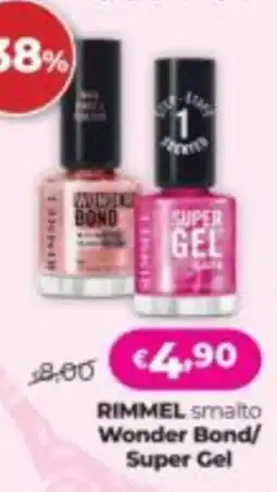 La Saponeria Rimmel smalto Wonder Bond/ Super Gel offerta