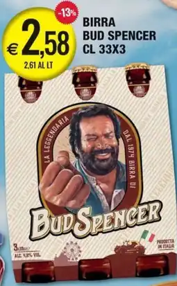Palmarket Birra Bud Spencer offerta