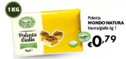 Spak Supermercati Polenta Gialla Mondo Natura offerta
