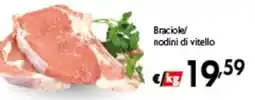 Spak Supermercati Braciole/ nodini di vitello offerta