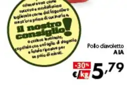 Spak Supermercati Pollo diavoletto AIA offerta