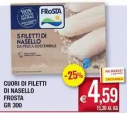 Palmarket Cuori di filetti di nasello Frost offerta