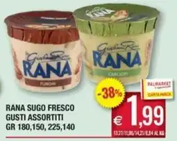Palmarket Rana sugo fresco gusti assortiti offerta