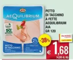 Palmarket Petto di tacchino Aequilibrium AIA offerta