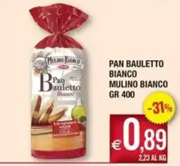 Palmarket Pan Bauletto Bianco Mulino Bianco offerta