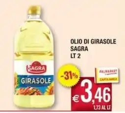 Palmarket Olio di girasole Sagra offerta