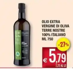Palmarket Olio extra vergine di oliva Terre Nostre offerta