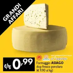 Spak Supermercati Formaggio ASIAGO offerta
