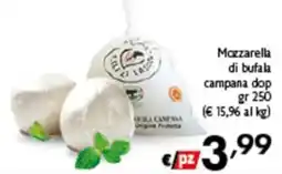 Spak Supermercati Mozzarella di bufala campana dop offerta