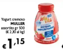 Spak Supermercati Yogurt cremoso Muller offerta