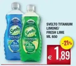 Palmarket Svelto Titanium offerta