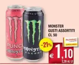 Palmarket Monster gusti assortiti offerta