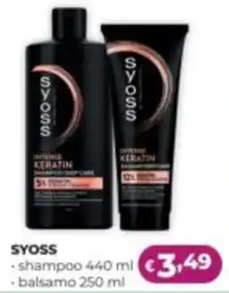 La Saponeria Syoss shampoo e balsamo offerta