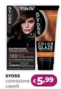 La Saponeria Syoss colorazione capelli offerta