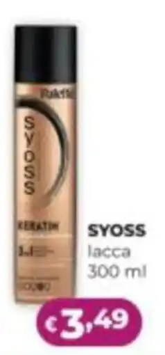 La Saponeria Syoss lacca offerta