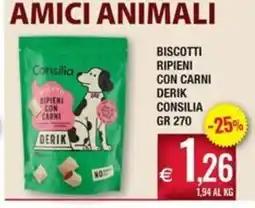 Palmarket Biscotti ripieni con carni Derik Consilia offerta