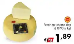 Maxi Supermercati Pecorino toscano dop offerta