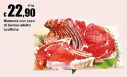 Sì con te Market Bistecca con osso di bovino adulto scottone offerta