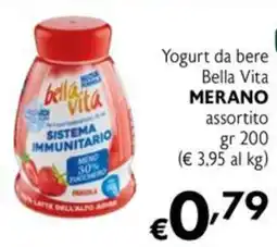 Maxi Supermercati Yogurt da bere Bella Vita Merano offerta