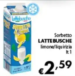 Spak Supermercati Sorbetto Lattebusche offerta