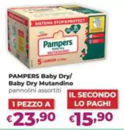 La Saponeria Pampers Baby Dry Mutandino offerta