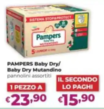 Pampers Baby Dry Mutandino