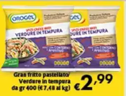 Spak Supermercati OroGel Verdure in tempura offerta