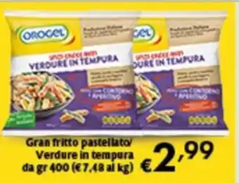 OroGel Verdure in tempura