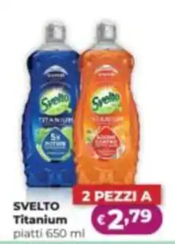La Saponeria Svelto Titanium piatti offerta